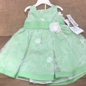 NWT Rare Editions Honeydew Dress